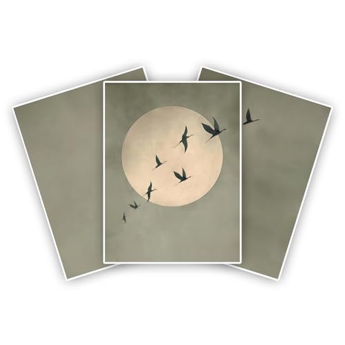 Set Of 3 Modern Art Boho Decorative Abstract Wall Art