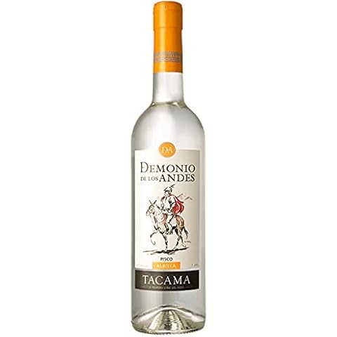 Tacama Pisco Albilla DEMONIO DE LOS ANDES, 40% Vol., 700ml Cover