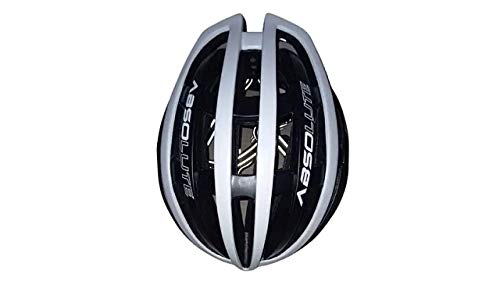 Capacete Ciclismo Absolute Prime Bicicleta Mtb Speed Bike Preto Branco G