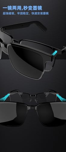 Gafas inteligentes con protección UV para música llamadas Bluetooth LWDSG-20 Pro 4