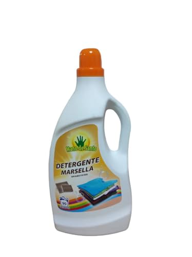 Mano de Santo Detergente para Lavadora con Aroma a Marsella, 90 Lavados (Marsella)