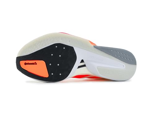 Image of adidas Mens Adizero Boston 13 Running Shoes, Off-white /Grey, 12