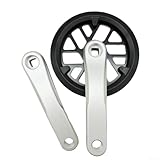 Juego de bielas de 32 dientes compatible con bicicleta para niños, para modelos plegables de bicicleta eléctrica, opciones de aluminio en diferentes tamaños (32 x 152 mm)