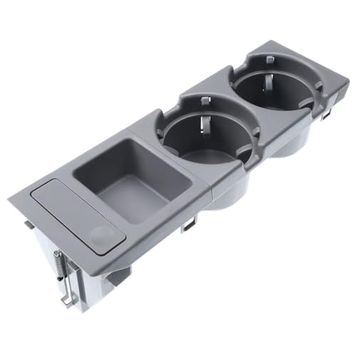 Portavasos para consola central BMW E46 Gris miniatura 3