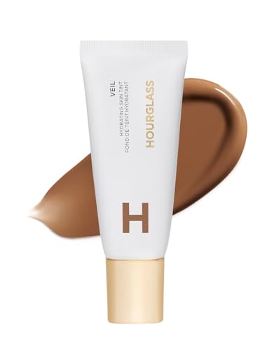 Hourglass Veil Hydrating Skin Tint, Dewy Tinted Moisturizer, Makeup and Skincare Benefits, Lightweight, Buildable Coverage, Vegan, Cruelty-Free Hourglass Skin Tint for Radiant, Natural Glow