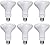 Philips LED Frosted Indoor BR30, Dimmable Warm Glow Effect, 650 Lumen, 2700-2200K, Soft White, 7.2W=65W, E26 Base, 6-Pack