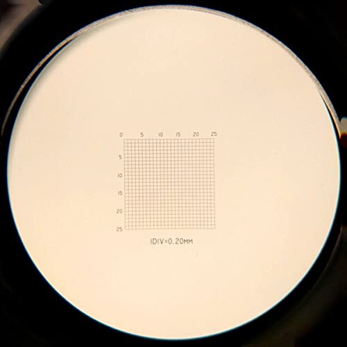 Microscope micromètre 0.2mm C6 tableau grille graticule pour pièce de rechange