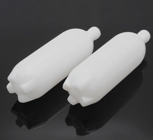 AmeriCan Goods 2/Pcs DCI Dental Plastic Water Bottle Heavy-Duty Plastic 2 Liter With Cap & Pick-Up Tube Self Contained