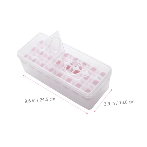 Bandeja de Cubitos de Hielo con Tapa y Contenedor de Silicona miniatura 6