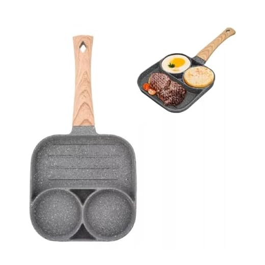 VITX Frigideira Antiaderente 3 em 1 Para Ovos Omelete Hamburguer Pratica e Eficiente Muito Facil Para Limpar