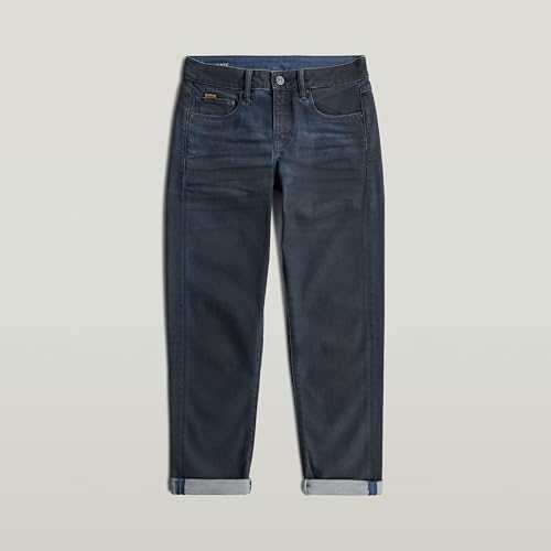 G-STAR Damen Kate Boyfriend Jeans, Blau (Rinsed Ink Blue Coated D15264-d775-h432), 28W / 36L – Ansicht 4