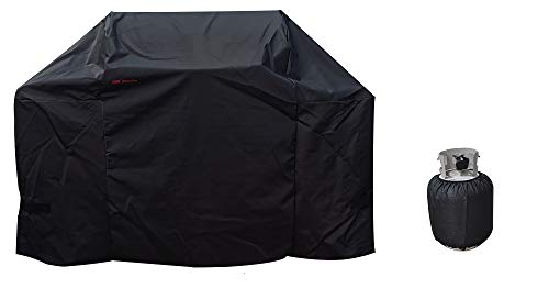 BBQ Coverpro Grill Covers 7555 Premium Cover for Weber Summit 600-series Gas Grills (Fits E-620 S-620 E-670 S-670)-Black