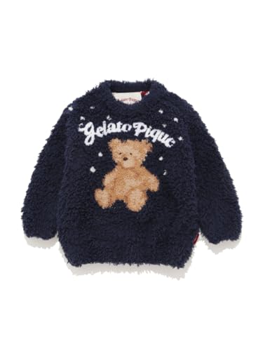 [ジェラート ピケ] 【HOLIDAY】【BABY】ジェラートスノーベアジャガードプルオーバー PBNT255449 ユニセックスベビー NVY 80