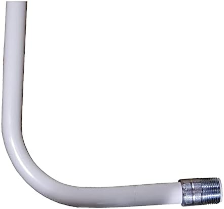 Jones Stephens J34980 3/4 NPT TM RUN OFF TUBE - White