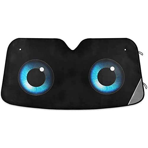 TDHLW Occhi per Auto Divertenti Parabrezza per