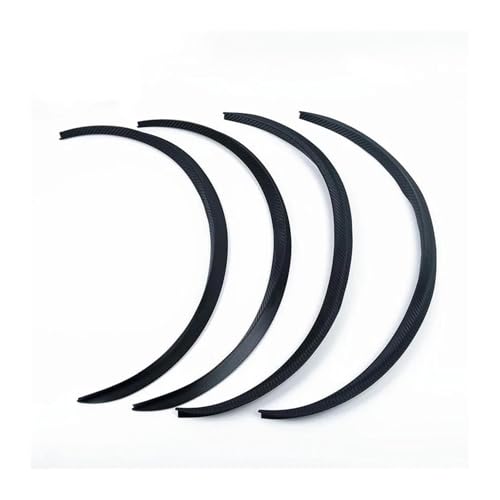 Guardabarros universales para coche con expansor de paso de rueda negro