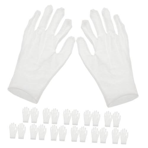Gogogmee 12 paia Guanti per Morbidi e Traspiranti Guanti Lavoro Protettivi e Idratanti per Mani Secche Quotidiano e Notturno