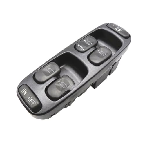 Bouton commutation principal rétroéclairé vert commande vitre électrique Volvo V70 S70 - 3