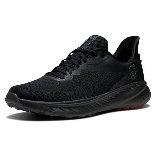 Footjoy Flex Xp, Zapatos De Golf Hombre, Black Red, 43 Eu Footjoy Flex Xp, Zapatos De Golf Hombre, Black Red, 43 Eu
