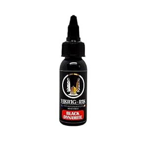 VIKING INK Inkt BLACK DYNAMITE voor tatoeage 30ml