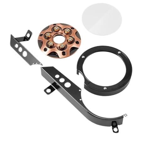 Cubierta de piñón delantero para Harley Sportster S 1250 protector de cadena aluminio CNC