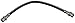 Dorman H620026 Brake Hydraulic Hose Compatible with Select Kia Models