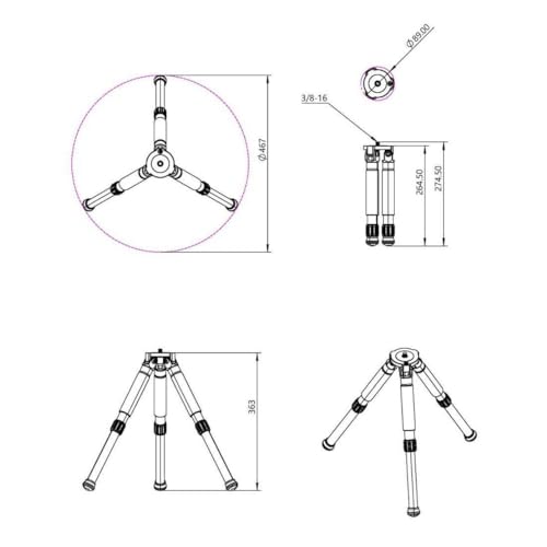 Zwo Smart Telescope Ap 50/250 Seestar S50 - 8