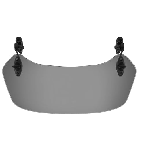 Extension de pare-brise de moto réglable et déflecteur de vent à clipser universel en acrylique