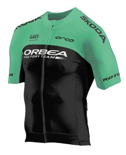 Maillot de Ciclismo para Hombre con 3 Bolsillos, Transpirable y de Secado rápido, Reflectante