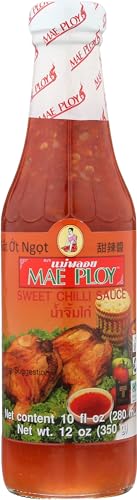 Mae Ploy Sweet Chili Sauce, Gluten Free, 12 Fluid Ounces (Pack Of 12)