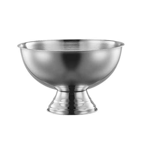 Cubo de hielo de acero inoxidable de 13,5 l con acabado silver elegante para hostelería 2