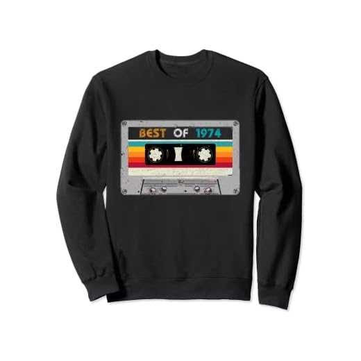 Best of 1974 46 cumpleaños regalo cinta de casete vintage Sudadera