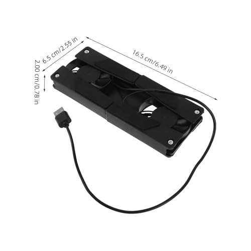 Base refrigerante plegable para laptop con ventilador miniatura 2