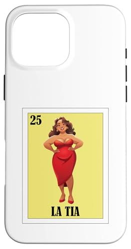 Funny Mexican Design for Aunt - La Tia Gordita �X�}�z�P�[�X iPhone 16 Pro Max �p