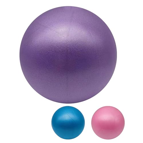 Work Out Ball | Portable Frosted Core Ball | 5.91 Inch Hip Raising Home Gym Equipment for Gymnastics Improves Balance, Weight-Be