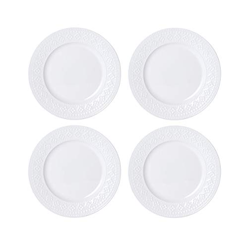 Pfaltzgraff Haisley 12-Piece Dinnerware Set, White #TOP2