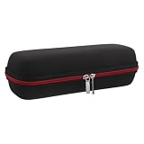 VINTORKY Hard Case for Digital Thermometer, Waterproof Headphone Earbud Storage Case, Thermometer Holder, Portable Two Zipper Box for Voice Recorder U Disk