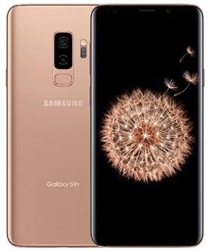 Samsung Galaxy S9+ 64GB Sunrise Gold - Unlocked (Renewed)