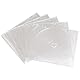 Hama CD-Leerhülle (20er-Pack, Slim, Höhe 5,2mm) CD-Schutzhülle weiß