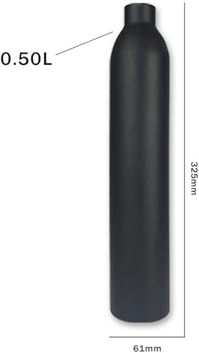 Miniatura 6 de HuanQiuSensmart Tanque de aire PCP de 4500 psi Tanque de paintball de 3000 bar, tanque de paintball de alta presión recargable, tanque de aire