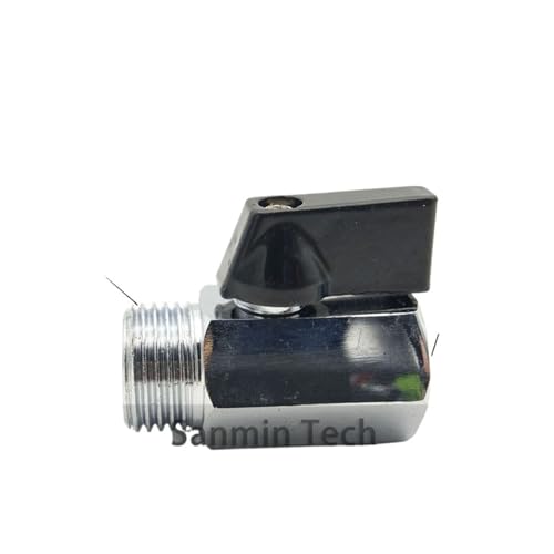 Pièce de compresseur d'air vanne à bille robuste filetée G 1/8 de précision