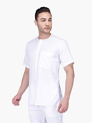 Image of Rajubhai Hargovindas Men's Cotton Superfine Front Open Kurta