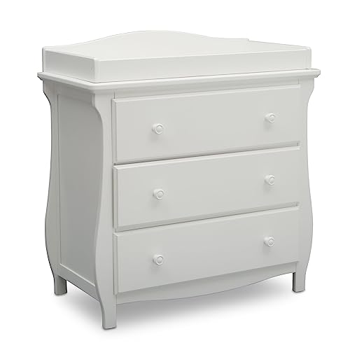Delta Children Lancaster 3 Drawer Dresser with Changing Top