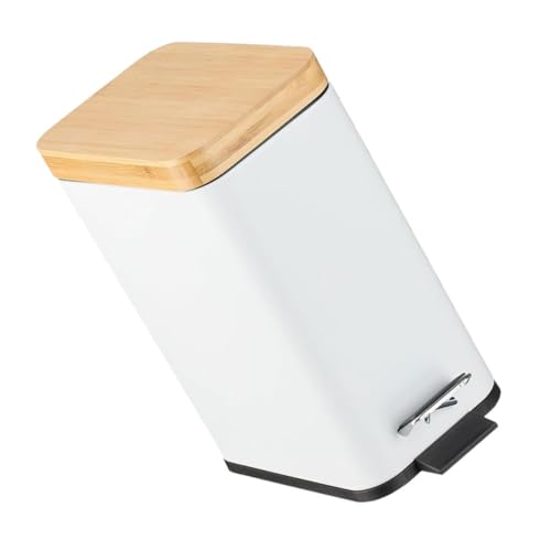 Poubelle couverte pratique au design raffiné pour sublimer votre intérieur