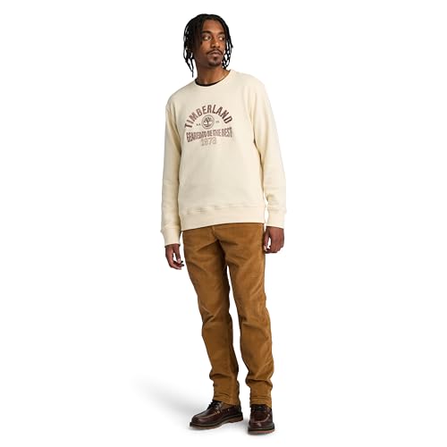 Timberland Men's Seasonal Logo Graphic Crew Neck2