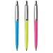 Parker Jotter Originals Penne a Sfera | Collezione Pop Art | Lime, Blu Cielo e Rosa Acceso con Puntale Cromato | Punta media | Inchiostro blu | 3 pezzi