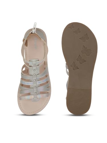 Image of Bata Girls Gladiators Flat Sandal
