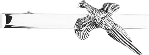 JACK PYKE Pheasant Tie Clip, Stylish Country Sports Tie Bar, Metal Construction for Hunting Enthusiasts, Formal Wear Accessory for Men & Women
