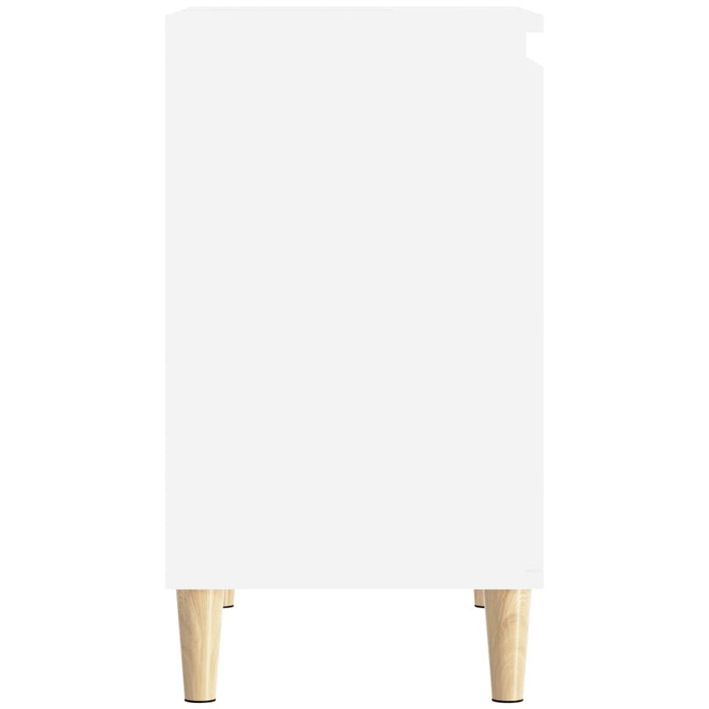vidaXL Mobile Lavabo Bianco 58x33x60 cm in Legno Multistrato