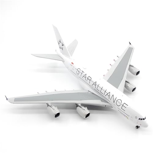 Modelo de avión en miniatura Airbus A380 de 18 cm para decoración de oficinas 4